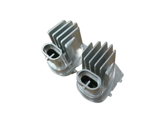CNC machined parts - Custom Heatsinks, cnc milling machining parts, led aluminium heat sink, Milled heat sink, DGHY-0041
