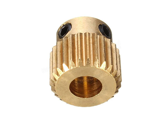 Machine parts - Custom brass turning parts; cnc brass parts gears fabrication;  mechanical gears parts; small brass gears, DGHY-0062