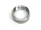 Hardware Fittings - Knurled aluminum knobs, diamond knurl, knurled sleeve, knurled tube, aluminum knurled knob, DGHY-0049