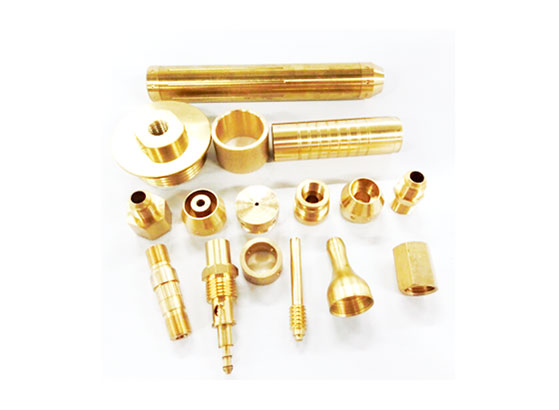 Hardware Fittings - Brass part screw nut bolt stud joint nozzle pins sleeve coupling fastener, brass pipe fittings parts, brass shaft product, brass machined parts, DGHY-0054