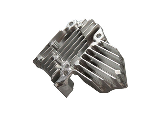 Machine parts - Aluminum heat sink cnc milling part custom fabrication; led aluminium heat sink cnc rapid prototyping, DGHY-0059