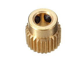 Gear Fabrication CNC turning Brass Mechanical Part Custom 